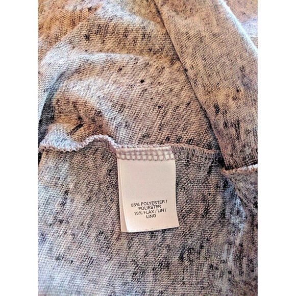 Victoria's Secret Womens Top Gray Size Medium V Neck Long Sleeve - Picture 7 of 7